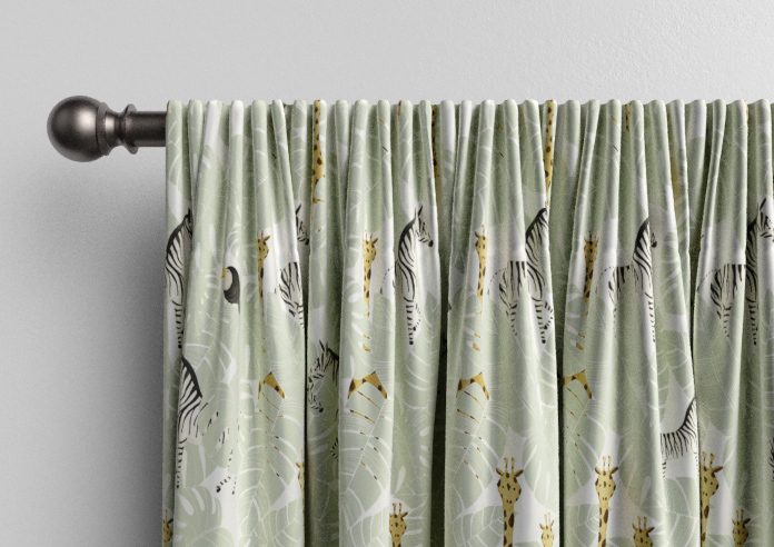 Wild Thing, Sage - Made to Measure Curtains - Image 9